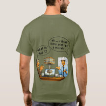 Grappig afstudeer T-shirt voor architectuurstudent