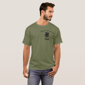 Grappig afstudeer T-shirt voor architectuurstudent (Voorkant volledig)