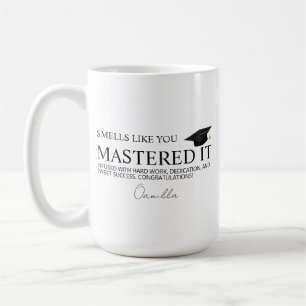 Grappig afstudeercadeau voor masterdiploma Gefelic Koffiemok