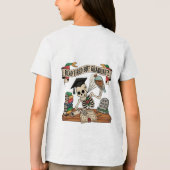Grappig Afstudeerend Skelet 2026 – Doodmoe Tri-Blend Shirt (Achterkant)