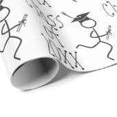 Grappig afstudeerhardloper © Inpakpapier (Rol Hoek)