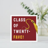 Grappig Afstuderen 2025 Kaart (Staand voorkant)