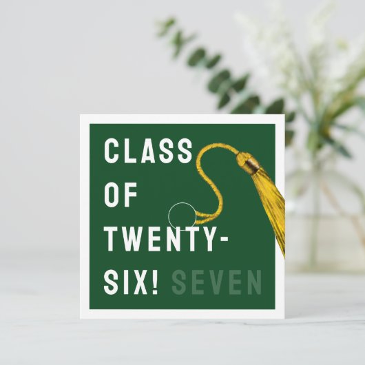 Grappig Afstuderen 2025 Kaart (Staand voorkant)