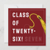 Grappig Afstuderen 2025 Kaart (Voorkant)