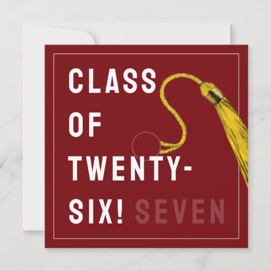 Grappig Afstuderen 2025 Kaart (Voorkant)
