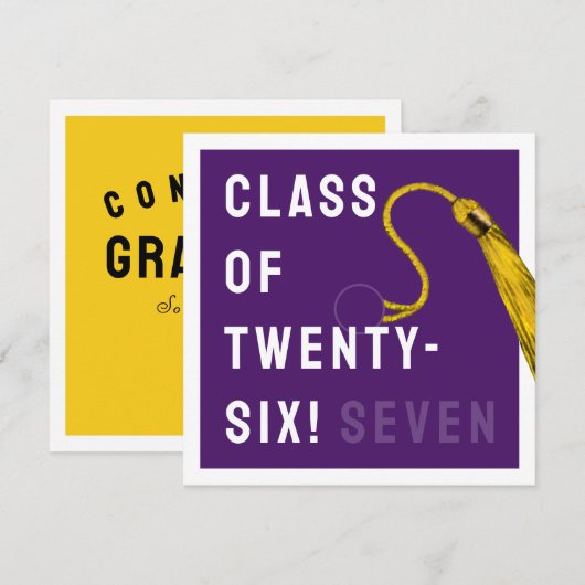 Grappig Afstuderen 2025 Kaart (Voorkant / Achterkant)