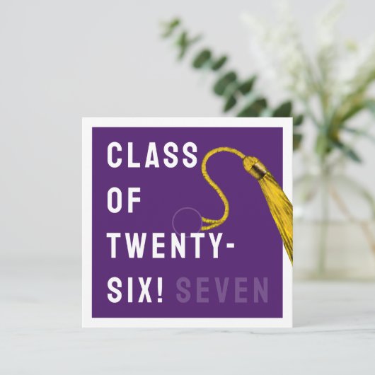 Grappig Afstuderen 2025 Kaart (Staand voorkant)
