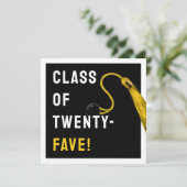 Grappig Afstuderen 2025 Kaart (Staand voorkant)