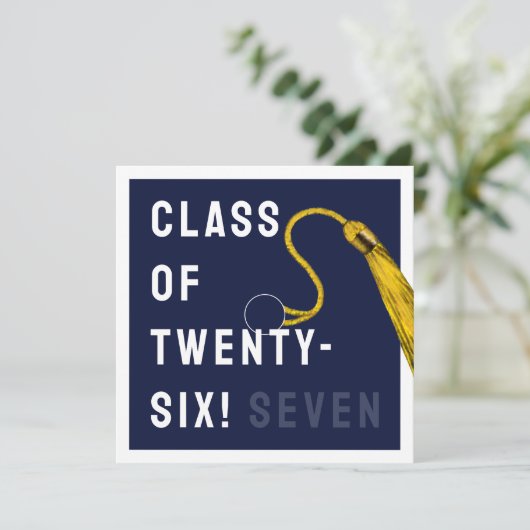 Grappig Afstuderen 2025 Kaart (Staand voorkant)