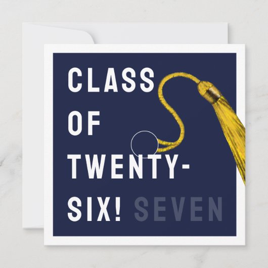 Grappig Afstuderen 2025 Kaart (Voorkant)