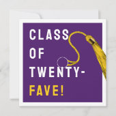 Grappig Afstuderen 2025 Kaart (Voorkant)