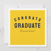 Grappig Afstuderen 2025 Kaart (Achterkant)