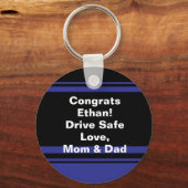 Grappig Afstuderen 2025 Sleutelhanger (Achterkant)