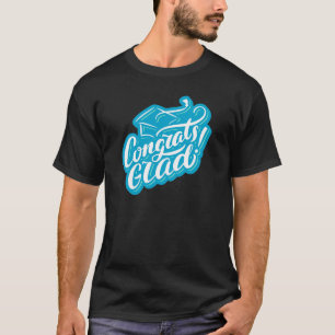 Grappig Afstuderen Congrats Afstudeerder T-shirt