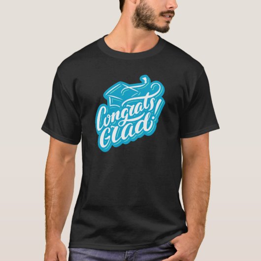 Grappig Afstuderen Congrats Afstudeerder T-shirt (Voorkant)