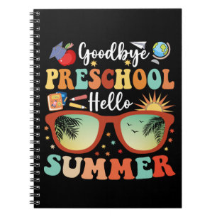 Grappig Afstuderen Hallo Goodbye Preschool Notitieboek