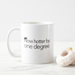Grappig Afstuderen, nu één graad warmer - Mok