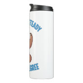 Grappig Afstuderen Sloth Thermosbeker (Geroteerd rechts)