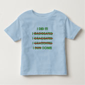 Grappig Afstuderen T Shirten en geschenken Kinder Shirts (Voorkant)