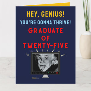 Grappig Afstuderen van 2025 Kaart