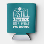 Grappig Afstuderen van de School Geen idee wat ik  Blikjeskoeler (Voorkant)