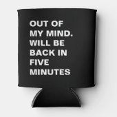 Grappig afwezig blikjeskoeler (Voorkant)