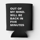 Grappig afwezig blikjeskoeler (Achterkant)