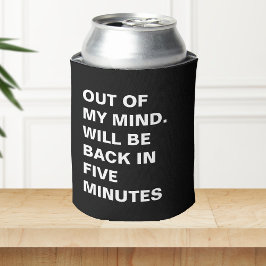 Grappig afwezig blikjeskoeler