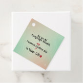 Grappig AI Gift Label - "Kan cadeau niet bevestige (In situ)