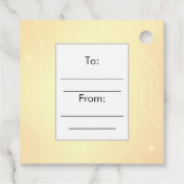 Grappig AI Gift Label - "Wrapping Errors" Joke (Achterkant)