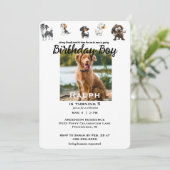 Grappig Al mijn vrienden Pet Photo Verjaardagsfees Kaart (Staand voorkant)