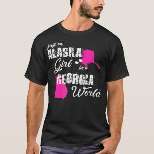 Grappig Alaska is gewoon een Alaska meisje in een  T-shirt