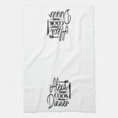 Grappig Alexa Cook diner Theedoek (Verticaal)
