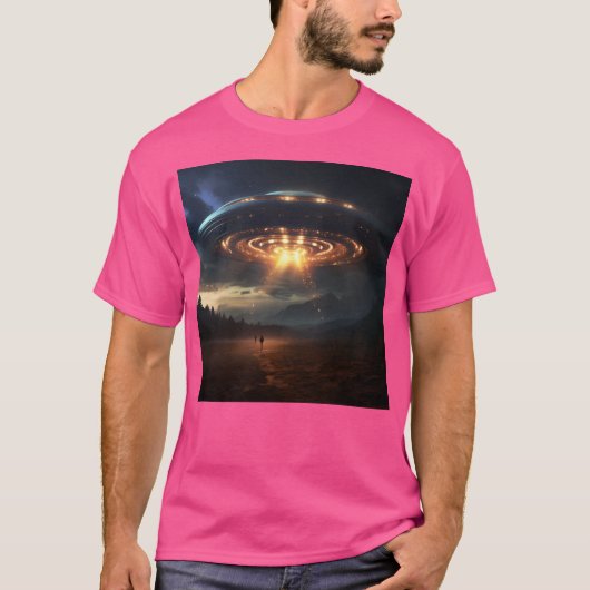 Grappig Alien Kat Brainrot Meme Cadeau T-shirt (Voorkant)