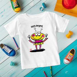  Grappig Alien Kinder T-shirt