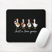 Grappig Alleen Een Liefde Gans Eend Boekenliefhebb Muismat (Met muis)