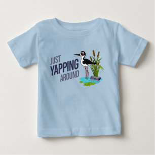 Grappig alleen maar om zwart-hals Stilt heen te ti