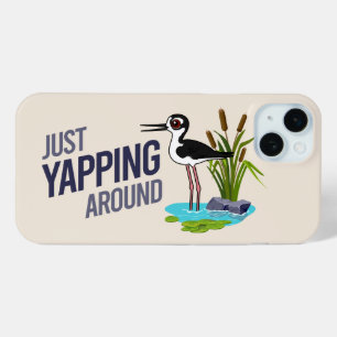 Grappig alleen maar om zwart-hals Stilt heen te ti iPhone 15 Mini Hoesje