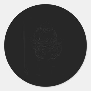 Grappig Allereerst Ben Ik Een Aangenaam Sarcastisc Ronde Sticker