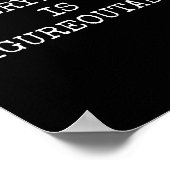 Grappig alles is figureoutable poster (Hoek)