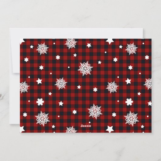 Grappig Alles is Goed Foto Feestdagenkaart (Achterkant)