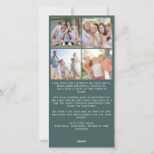 Grappig alles is niet kalm... maar nog steeds goed feestdagenkaart (Achterkant)