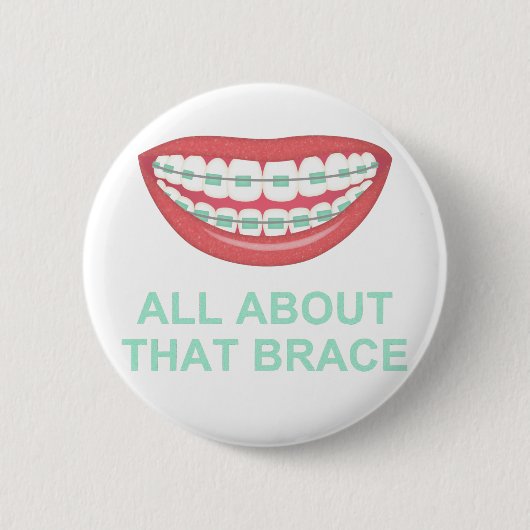 Grappig Alles over de Beugel Spot Ronde Button 5,7 Cm (Voorkant)