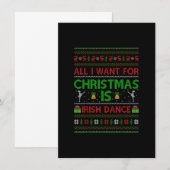 Grappig Alles Wat Ik Wil Voor Kerstmis is Lelijke  Kaart (Voorkant / Achterkant)