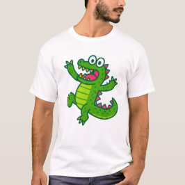 Grappig Alligator T-Shirt