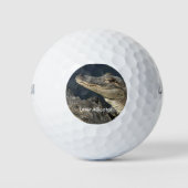 Grappig alligatorthema golfballen (Voorkant)