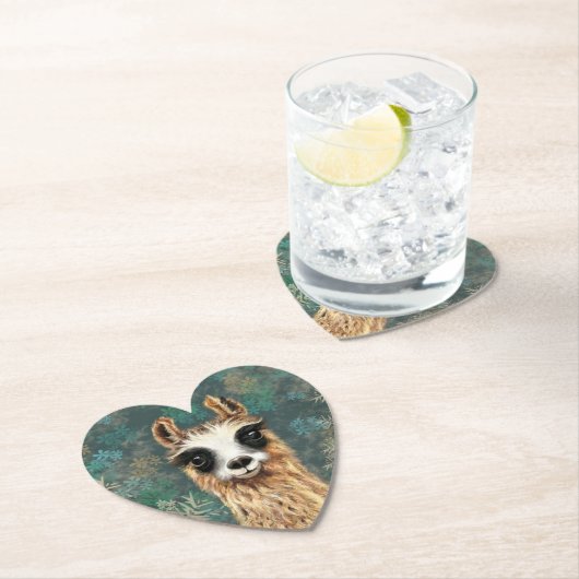 Grappig Alpaca papier Onderzetter (Insitu)