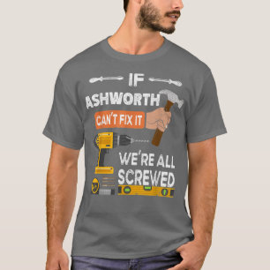 Grappig als Ashworth het niet kan doen als niemand T-shirt