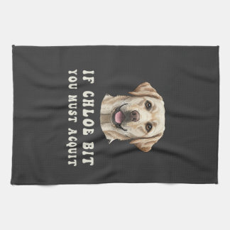 Grappig Als Chloe Je Gebeten Heeft Moet Je Labrado Theedoek
