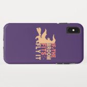 Grappig als de bezem past vlieg het Halloween Case-Mate iPhone Case (Achterkant (horizontaal))